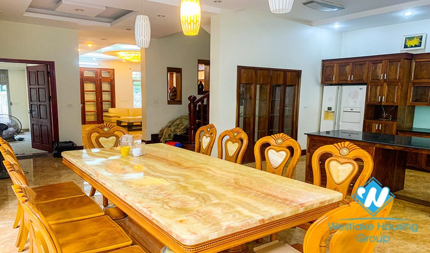 Nice house for rent in T Block, Ciputra, Tay Ho, Hanoi